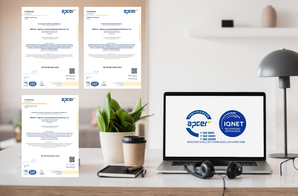 Iberlim renova certificações APCER
